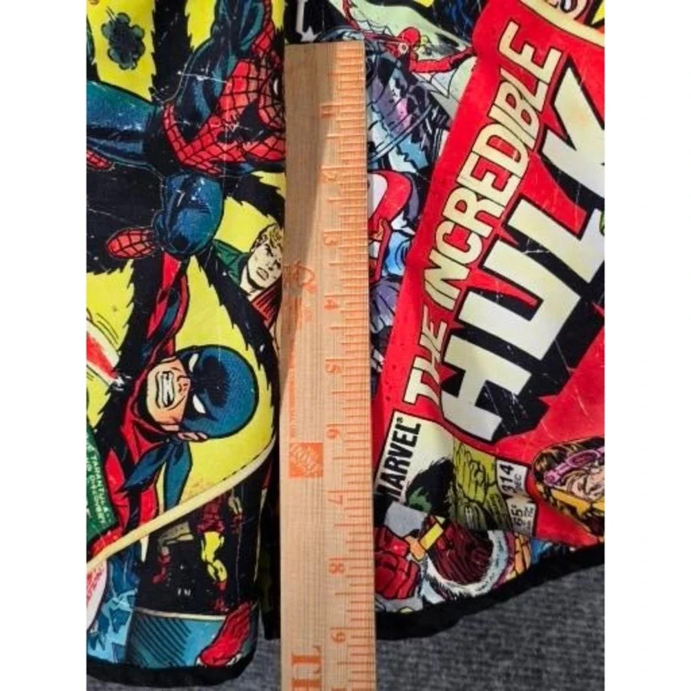 Marvel Comics Mens Board Shorts Comic Book Print Swim Trunks Large Casual Summer